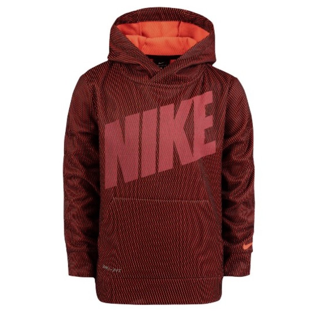 Nike Therma-fit Mesh Logo Pullover Hoodie Size: 3T